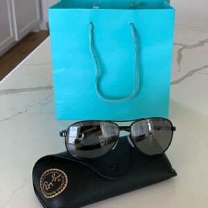 RayBan Carbon Fiber Black Polarized NEW